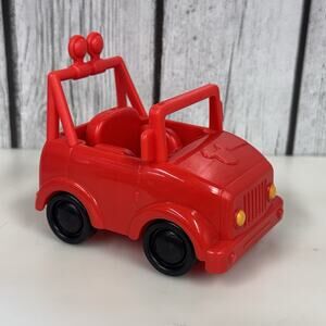 Disney Mickey Mouse Red Jeep Vehicle Car Just Play